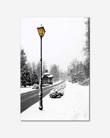 Lâmpada no inverno - Petr Kratochvil