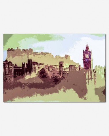 Edimburgo abstrato - George Hodan