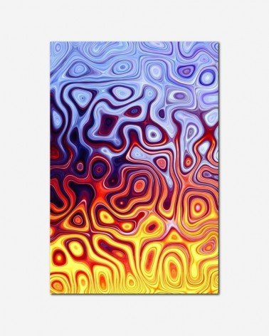 Arte abstrata Farbenfroh - Martina Stokow