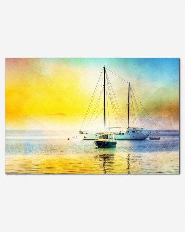 Barcos ao nascer do sol - Karen Arnold