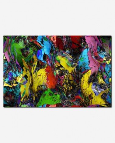 Abstrato colorido - Linnaea Mallette