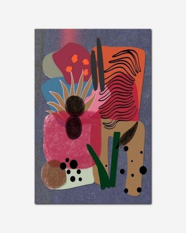 Plantas abstratas - Linnaea Mallette