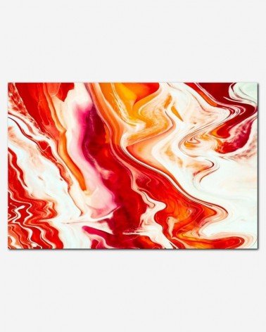 Pintura acrílica abstrata - Dan Cristian