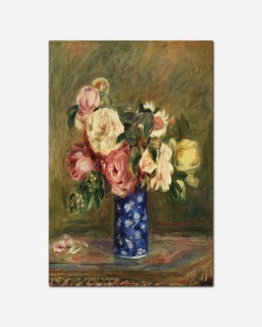 Bouquet de rosas - Renoir
