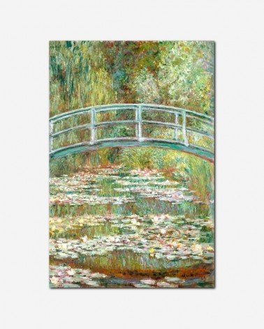 Ponte sobre a lagoa - Claude Monet