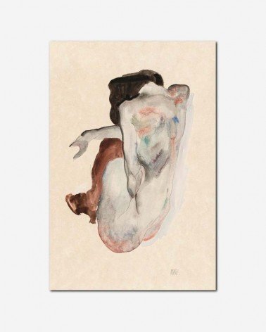 Nu feminino - Egon Schiele