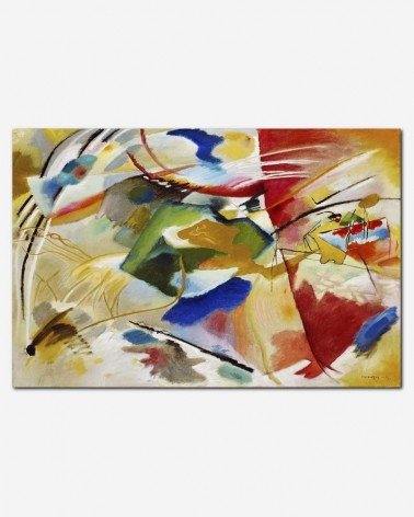 Painting with Green Center - Kandinsky