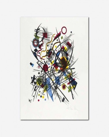 Lithographie fur die Vierte - Kandinsky