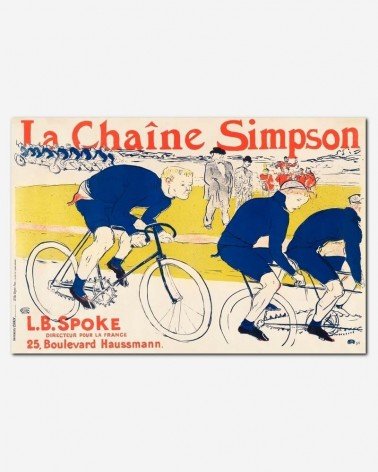 Cartaz bicicleta - Toulouse Lautrec