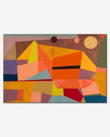 Paisagem de montanha - Paul Klee