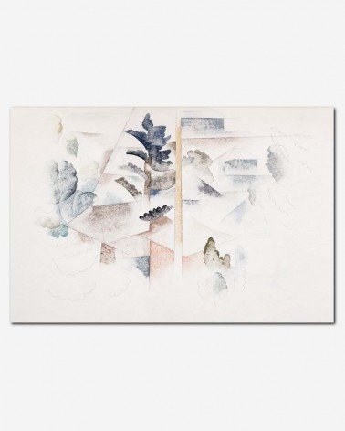 Arquitetura e árvores - Charles Demuth