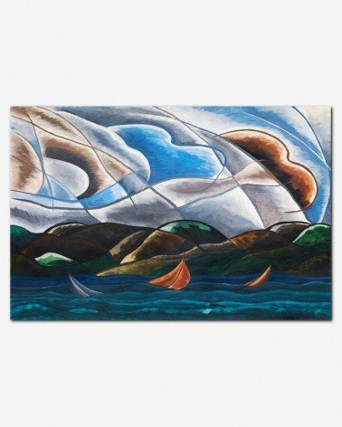 Oceano e nuvens - Arthur Dove