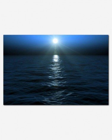 Oceano ao luar - Vitaly Smolygin