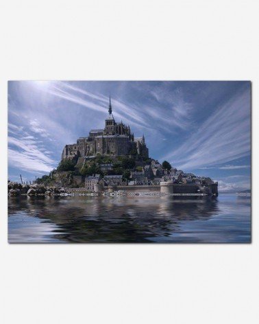 Mont St Michel Reflection - Jean Beaufort