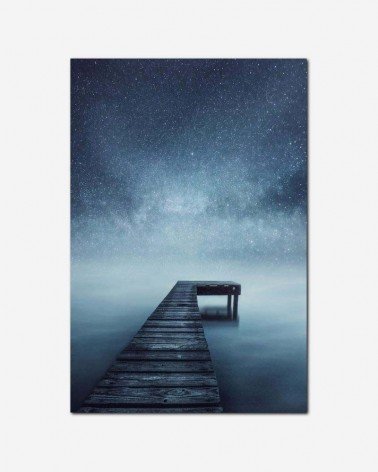 Pier sob o céu estrelado - Andrea Stöckel