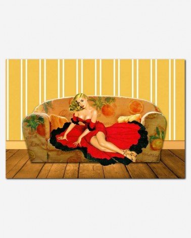 Pin up Sofa Seduction - Karen Arnold