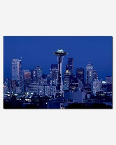 Seattle à noite - Jean Beaufort