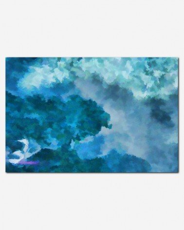 Abstrato - Watercolor Blue - Circe Denyer