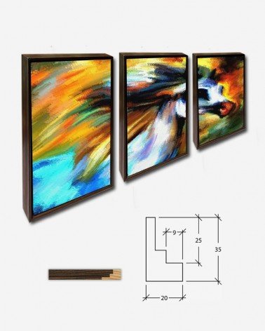 Trio Cavalo abstrato - Ken E