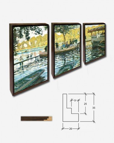 Trio La Grenouillère - Claude Monet