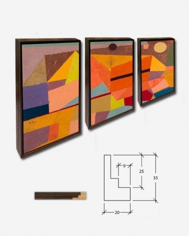 Trio Paisagem de montanha - Paul Klee