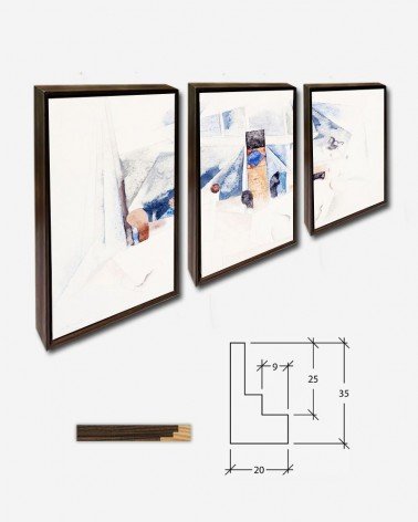 Trio Geometria abstrata - Charles Demuth