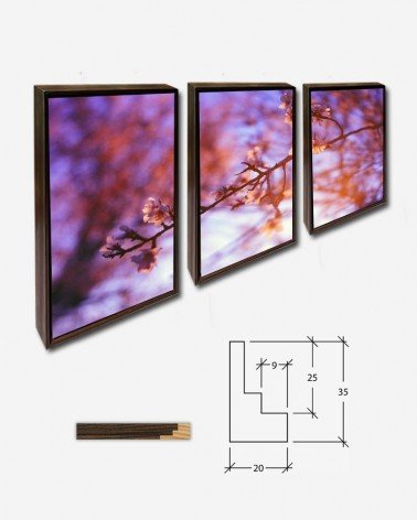 Trio Pôr do sol floral - Benjamin Balázs