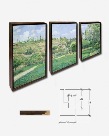 Trio Pasto em Valhermeil - Camille Pissarro