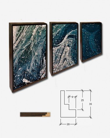 Trio Oceano abstrato - Daniele Pelusi