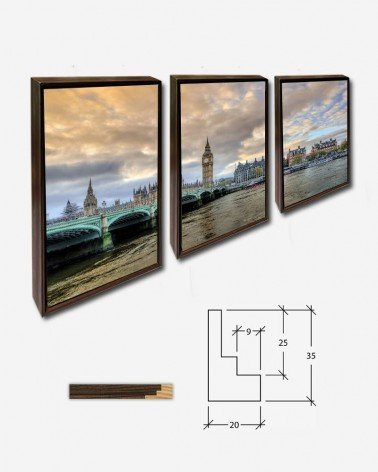 Trio Paisagem urbana de Londres - Jean Beaufort