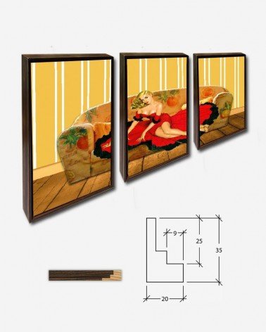 Trio Pin up Sofa Seduction - Karen Arnold