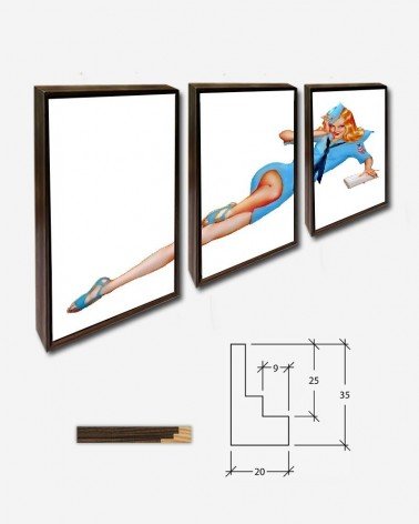 Trio Pin up Navy - Annalise Batista