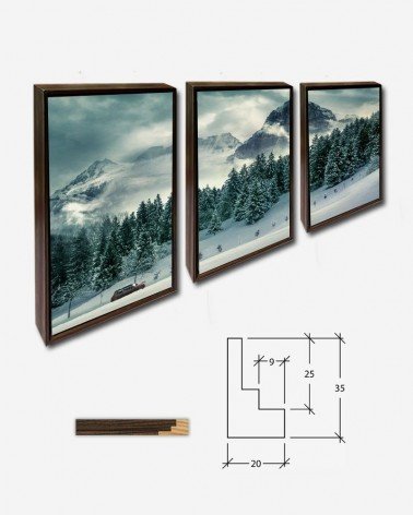 Trio Paisagem invernal - Alex Gruber