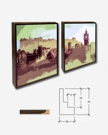 Duo Edimburgo abstrato - George Hodan