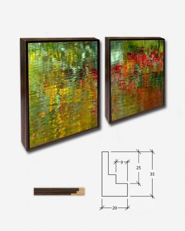 Duo Fundo d'água abstrato - Karen Arnold