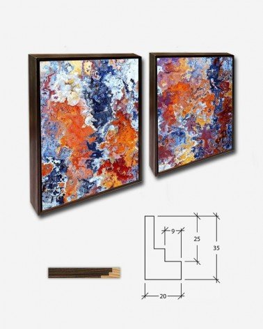 Duo Mármore abstrato - Andrea Stöckel