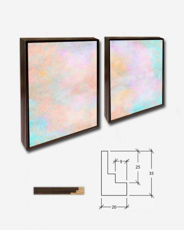 Duo Pintura abstrata Distressed - Karen Arnold