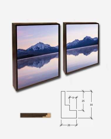 Duo Nascer do sol no lago - Jacob W. Frank