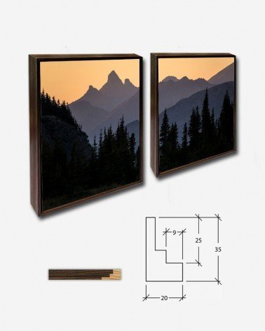 Duo Paisagem de pinheiros - Jacob W. Frank