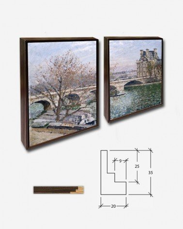 Duo Ponte Royal -  Camille Pissarro.