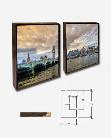 Duo Paisagem urbana de Londres - Jean Beaufort