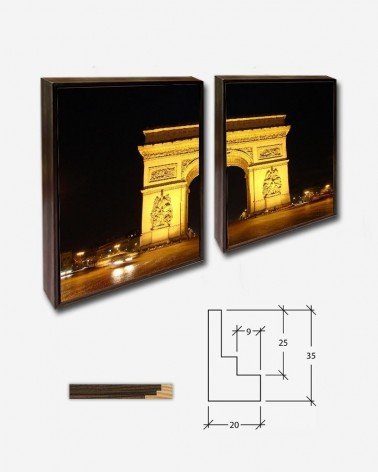 Duo Visão noturna do Arco do Triunfo - Jean Beaufort
