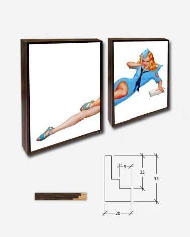 Duo Pin up Navy - Annalise Batista